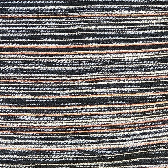 Ann Taylor Loft Skirt Womens Size 4 Orange Gray Black Tweed Side Zipper Pencil - Picture 2 of 5